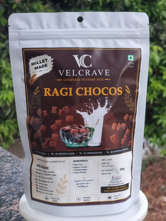 Sprouted Ragi Chocos-250g